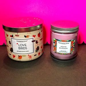 HUNTINGTON HOME SOY BLEND SCENTED CANDLES NEW